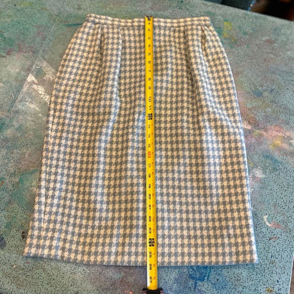 90s Blue Houndstooth Suit - Picture 15 of 16